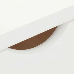 34x66x39 Weiße Holzkommode Mit Sechs Schubladen - Sabinu -Clarendon shop 34x66x39 weisse holzkommode mit sechs schubladen in modernem design sabinu 03