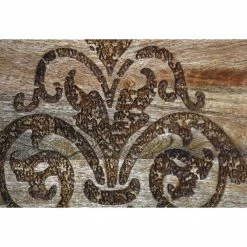 40x35x40 Holz Schränkchen Mit Ornament Schnitzerei - Kick -Clarendon shop 40x35x40 holz schraenkchen mit ornament schnitzerei aus mangobaum massivholz kick 04