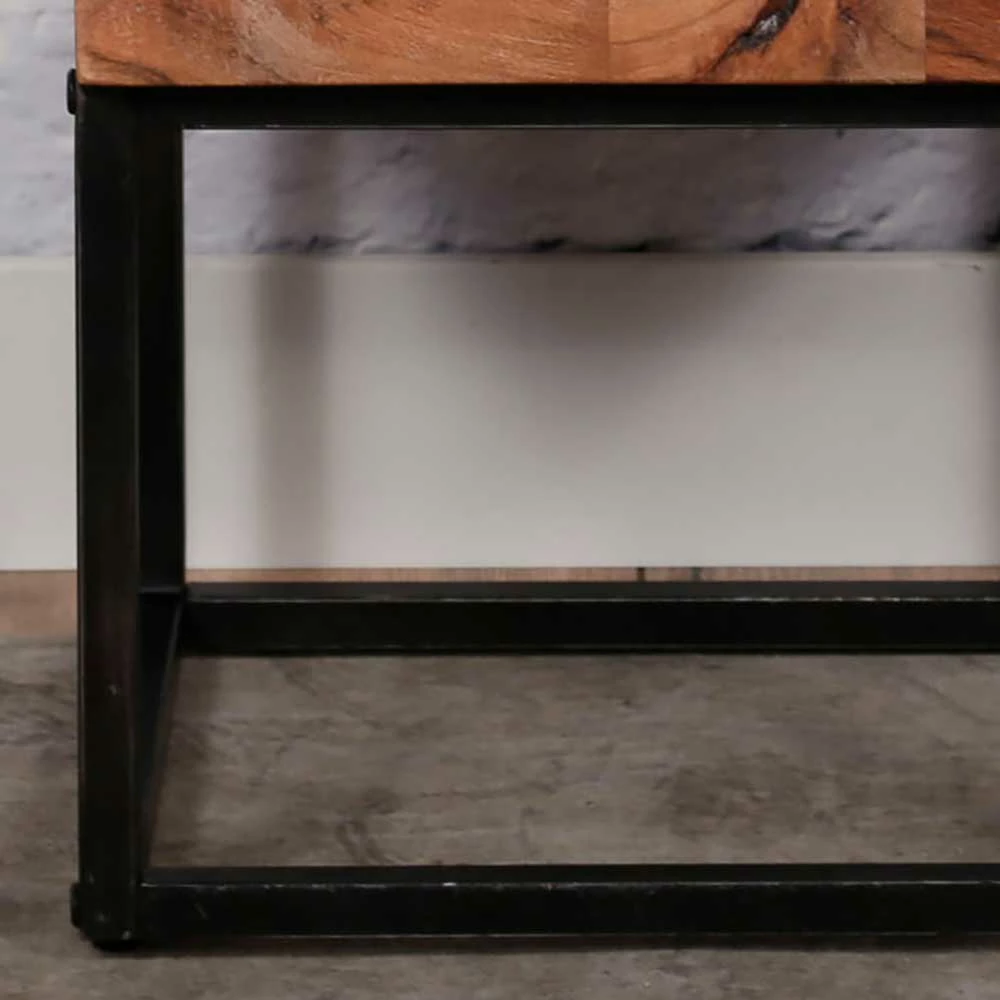 40x50x35 Design Nachttisch Aus Akazie - Emlino 4 40x50x35 Design Nachttisch Aus Akazie - Emlino – Bild 3