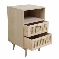 40x68x36 Kleine Kommode Mit Fach & 2 Schubladen - Oncinasa -Clarendon shop 40x68x36 kleine kommode mit fach 2 schubladen in naturfarben oncinasa 03