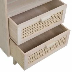 40x68x36 Kleine Kommode Mit Fach & 2 Schubladen - Oncinasa -Clarendon shop 40x68x36 kleine kommode mit fach 2 schubladen in naturfarben oncinasa 05