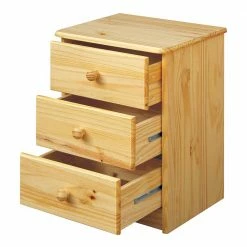 43x57x35 Nachtschrank Mit Drei Schubladen - Kascanu -Clarendon shop 43x57x35 nachtschrank mit drei schubladen im landhausstil kascanu 02