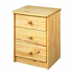 43x57x35 Nachtschrank Mit Drei Schubladen - Kascanu