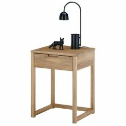 45c60c40 Massivholz Nachtkonsole Mit Bügelgestell - Egina -Clarendon shop 45c60c40 massivholz nachtkonsole mit buegelgestell aus geoelter eiche egina 03