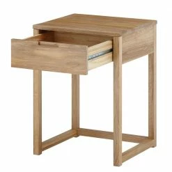 45c60c40 Massivholz Nachtkonsole Mit Bügelgestell - Egina -Clarendon shop 45c60c40 massivholz nachtkonsole mit buegelgestell aus geoelter eiche egina 05