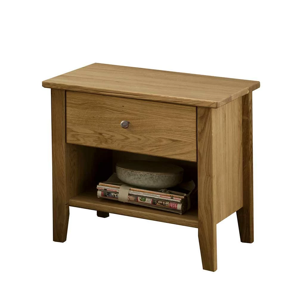 47x50x37 Nachtkommode Aus Wildeiche Massivholz - Cilian 3 47x50x37 Nachtkommode Aus Wildeiche Massivholz - Cilian