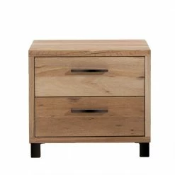 50x44x40 Balkeneiche Nachtkommode Geölt - Alsbetas