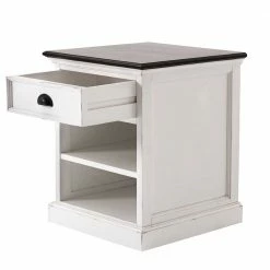 50x60x50 Country Nachttisch Mit Schublade - Venzeno -Clarendon shop 50x60x50 country nachttisch mit schublade zwei faechern zweifarbig venzeno 03