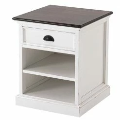 50x60x50 Country Nachttisch Mit Schublade - Venzeno