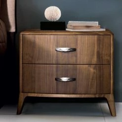 58x53x40 Retro Kommode In Nussbaumfarben - Hairos