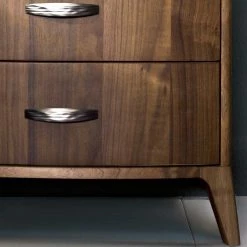 58x53x40 Retro Kommode In Nussbaumfarben - Hairos 6 58x53x40 Retro Kommode In Nussbaumfarben - Hairos -Clarendon shop 58x53x40 retro kommode in nussbaumfarben mit furnier massivholz hairos 03