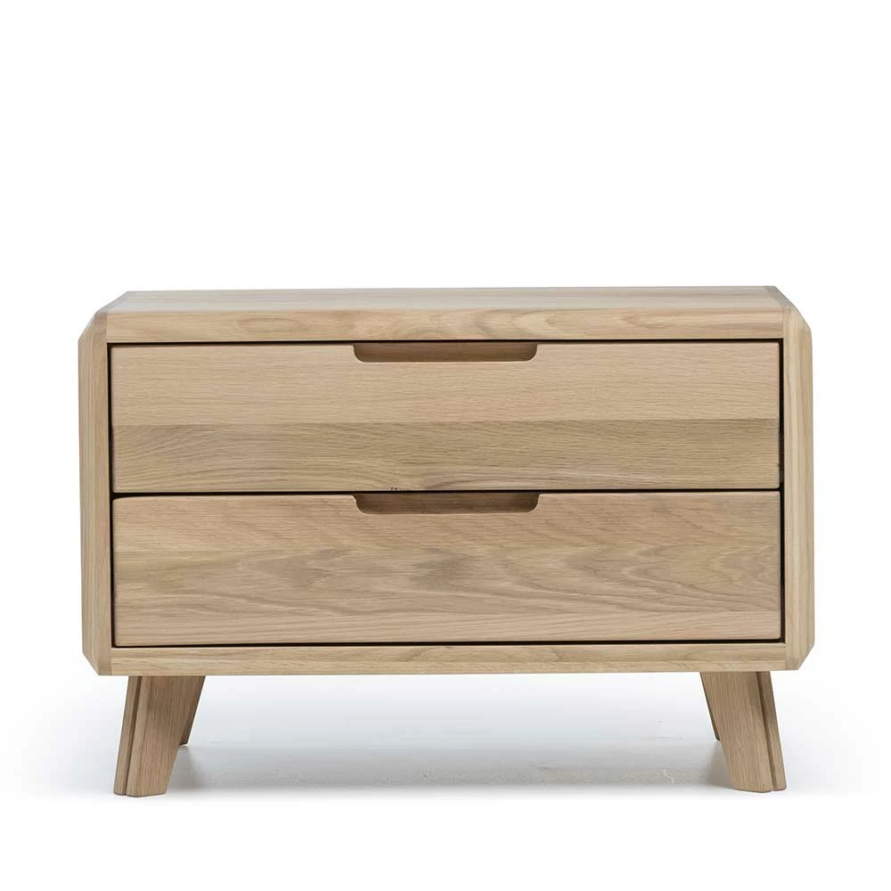 60x40x42 Skandi Nachtkommode Aus Wildeiche Bianco - Aicandus 5 60x40x42 Skandi Nachtkommode Aus Wildeiche Bianco - Aicandus – Bild 3