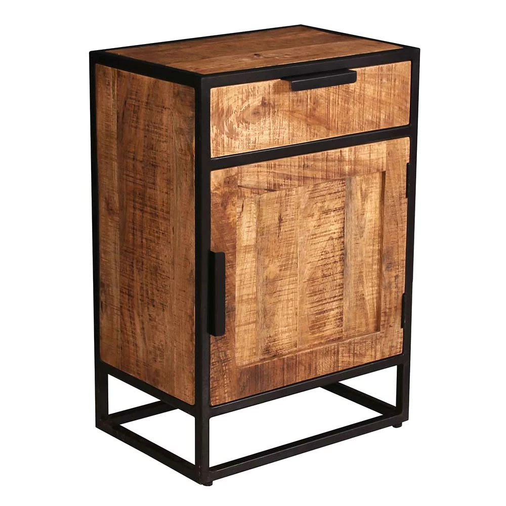 67x62x42 Kommode Mit Schublade & Tür - Evradon 5 67x62x42 Kommode Mit Schublade & Tür - Evradon – Bild 3