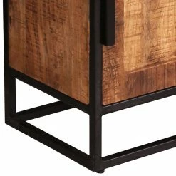 67x62x42 Kommode Mit Schublade & Tür - Evradon 12 67x62x42 Kommode Mit Schublade & Tür - Evradon -Clarendon shop 67x62x42 kommode mit schublade tuer aus massivholz mit metall schwarz evradon 04