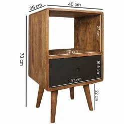 Boxspring Nachtschrank Cospic Im Retro Design -Clarendon shop boxspring nachtschrank retro design massivholz 70cm hoch cospic 02