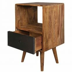 Boxspring Nachtschrank Cospic Im Retro Design