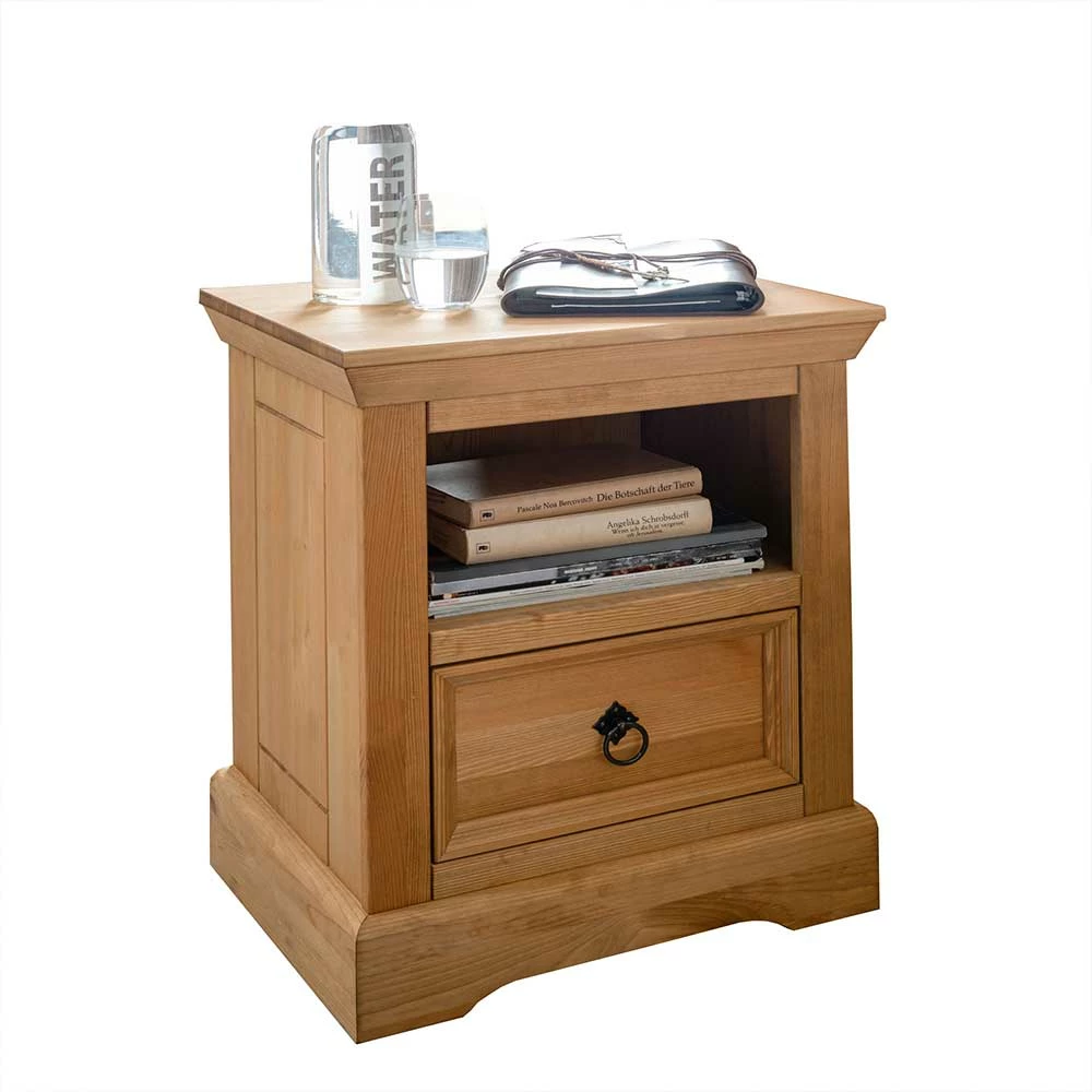 Country Style Nachtkommode 48x60x39 Cm - Voeca 3 Country Style Nachtkommode 48x60x39 Cm - Voeca