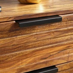 Designer Nachtkommode Mit 60 Cm Breite - Dicna -Clarendon shop designer nachtkommode mit 60 cm breite aus sheesham holz eisen dicna 03