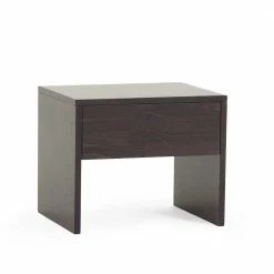 Dunkler Nachtschrank Lidoral Aus Buche Massivholz -Clarendon shop dunkler nachtschrank aus buche massivholz mit schublade lidoral 01