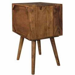 Hohe Nachtkommode Cospic Aus Holz Massiv -Clarendon shop hohe nachtkommode holz massiv zwei schubladen weiss cospic 04