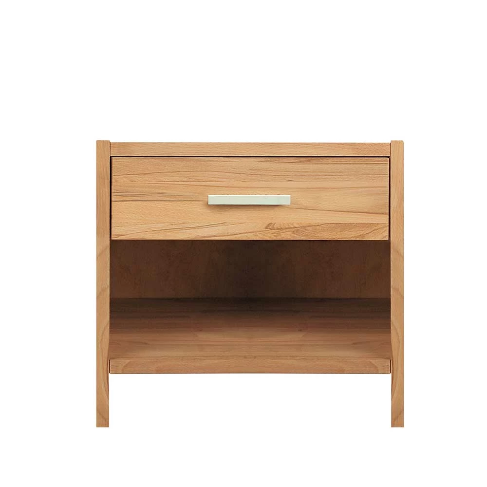 Holz Nachtkommode Aus Kernbuche - Rudacia I 5 Holz Nachtkommode Aus Kernbuche - Rudacia I – Bild 3