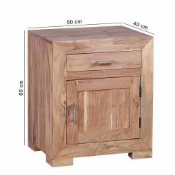 Holz Nachtschränkchen Vislan Mit Schublade Und Schrankfach 10 Holz Nachtschränkchen Vislan Mit Schublade Und Schrankfach -Clarendon shop holz nachtschraenkchen schublade und schrankfach akazie naturbelassen vislan 02