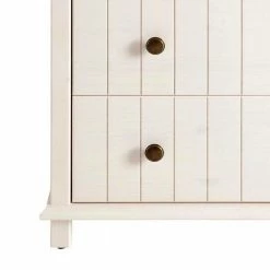 Holzkommode In Weiß Gewachst - Cilao 13 Holzkommode In Weiß Gewachst - Cilao -Clarendon shop holzkommode in weiss gewachst aus kiefer mit metallgriffen cilao 05