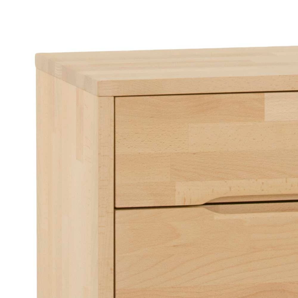 Kantige Nachtkommode Aus Buche Miller Massivholz Lackiert 5 Kantige Nachtkommode Aus Buche Miller Massivholz Lackiert – Bild 3