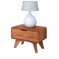 Kernbuche Nachtkommode 47x33x30 Cm - Junola