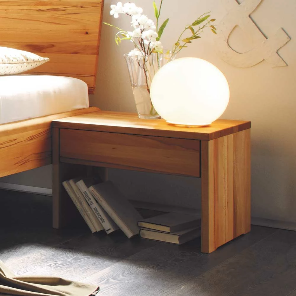 Kernbuche Nachtkommode 55 Cm Breit - Rudacia 4 Kernbuche Nachtkommode 55 Cm Breit - Rudacia – Bild 2