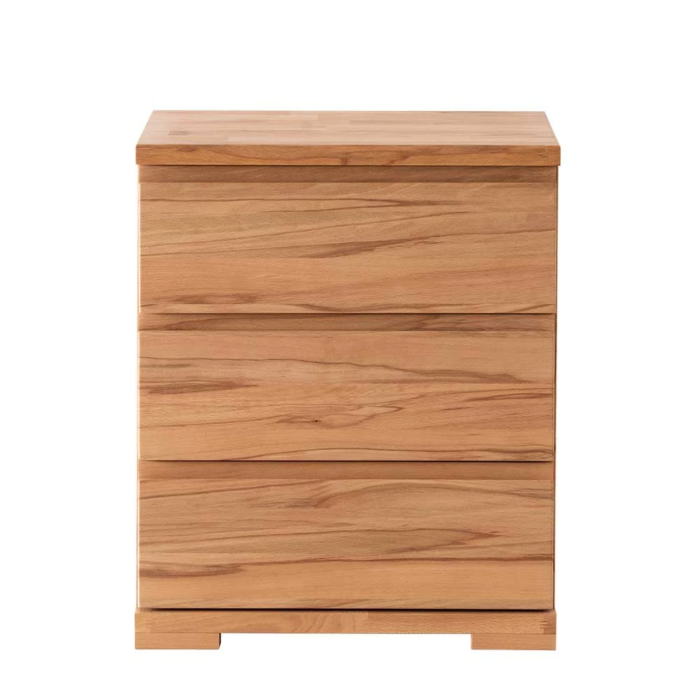 Kernbuche Nachtschrank 50 Cm Breit - Nelucan 4 Kernbuche Nachtschrank 50 Cm Breit - Nelucan – Bild 2