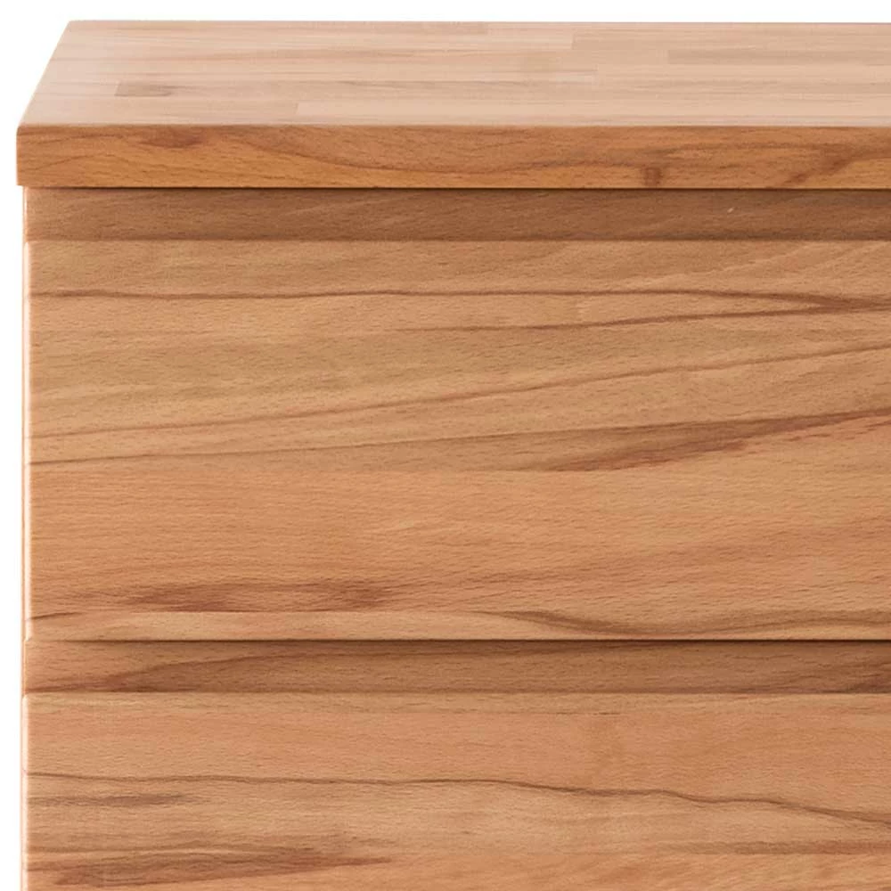 Kernbuche Nachtschrank 50 Cm Breit - Nelucan 5 Kernbuche Nachtschrank 50 Cm Breit - Nelucan – Bild 3
