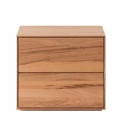 Kernbuche Nachttisch Mit Zwei Schubladen - Stephens -Clarendon shop kernbuche nachttisch mit zwei schubladen selbsteinzug stephens 01