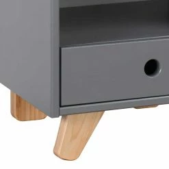 Kinderzimmer Nachtkommode Im Skandi Stil - Istiane -Clarendon shop kinderzimmer nachtkommode im skandi stil in grau pinie natur istiane 03