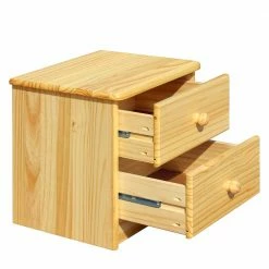 Klassische Holz Nachtkommode Aus Kiefer - Kascanu -Clarendon shop klassische holz nachtkommode aus kiefer lackiert 2 schubladen kascanu 02