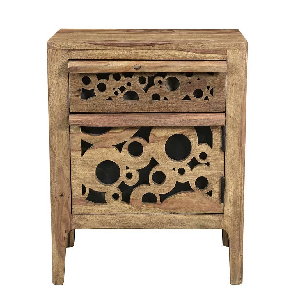 Kleine Kommode Baroco Aus Sheesham Massivholz 4 Kleine Kommode Baroco Aus Sheesham Massivholz – Bild 2