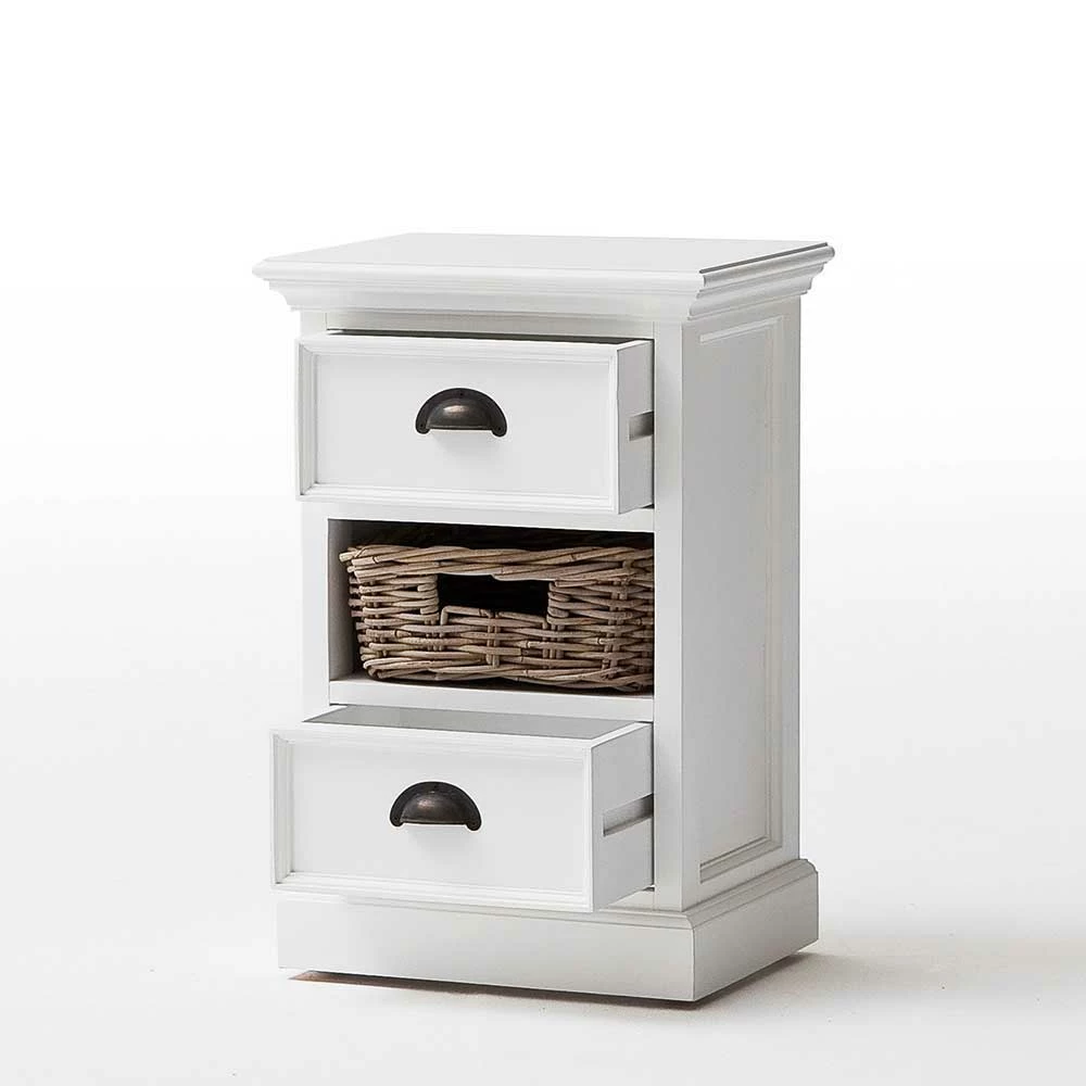 Kleine Landhaus Kommode Venzeno In Weiß 7 Kleine Landhaus Kommode Venzeno In Weiß – Bild 5