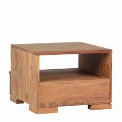 Landhaus Nachtkommode Vislan Mit Schublade -Clarendon shop landhaus nachtkommode schublade massives holz akazie vislan 03