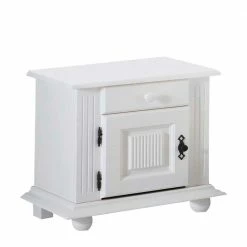 Landhaus Nachtschrank Maveidos In Altweiß -Clarendon shop landhaus nachtschrank altweiss 50 cm maveidos 01