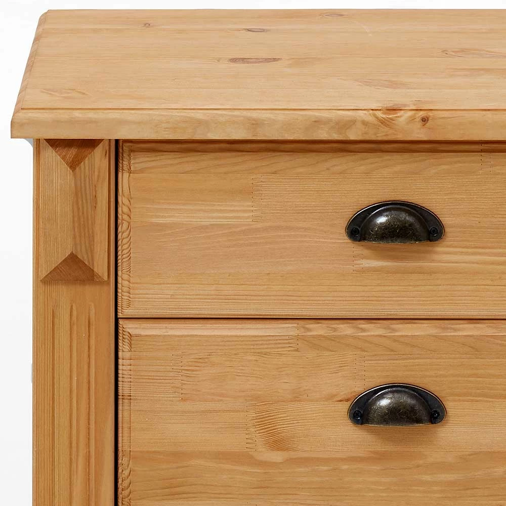 Landhaus Nachtschrank Aus Holz - Ulderan 6 Landhaus Nachtschrank Aus Holz - Ulderan – Bild 4