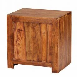 Markanter Nachttisch Hoslo Aus Holz Massiv -Clarendon shop markanter nachttisch holz massiv mit schublade hoslo 04