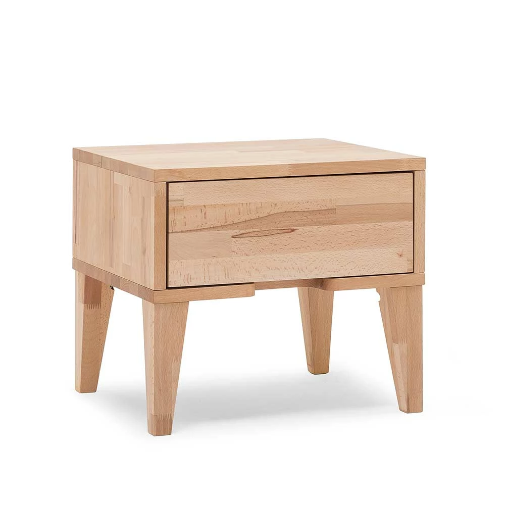 Massivholz Nachtkommode Droad Aus Kernbuche Geölt 4 Massivholz Nachtkommode Droad Aus Kernbuche Geölt – Bild 2