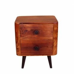 Massivholz Nachtkommode Carubas Aus Sheesham