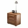 Nachtkommode Nesmina Mit Drei Schubladen -Clarendon shop nachtkommode drei schubladen holz kernbuche massiv 55cm hoch nesmina f