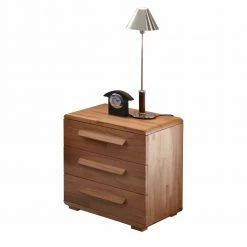 Nachtkommode Nesmina Mit Drei Schubladen