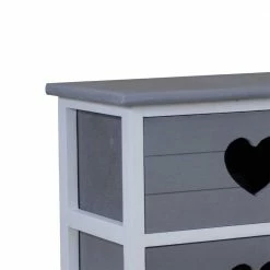 Nachtkommode Cosmonata In Grau Weiß 10 Nachtkommode Cosmonata In Grau Weiß -Clarendon shop nachtkommode grau weiss landhaus cosmonata 03