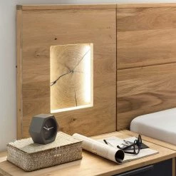 Nachtkommode In Eiche Bianco & Anthrazit - Vervesdo -Clarendon shop nachtkommode in eiche bianco anthrazit aus massivholz glas vervesdo 03