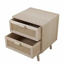 Nachtkommode Mit Wiener Geflecht - Oncinasa -Clarendon shop nachtkommode mit wiener geflecht und zwei schubladen oncinasa 03