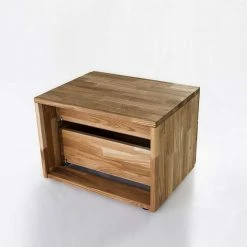 Nachtkommode Pravorias Aus Wildeiche Massiv -Clarendon shop nachtkommode wildeiche massiv geoelt pravorias 04