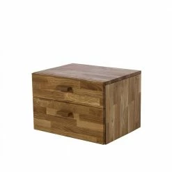 Nachtkommode Pravorias Aus Wildeiche Massiv